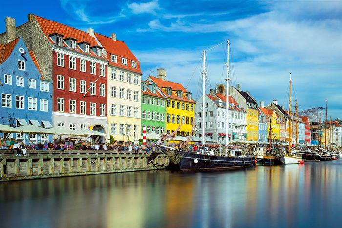 Nyhavn canal in Copenhagen